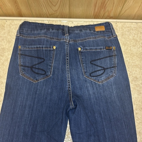Seven7 Classic Blue Denim Skinny Jeans - Picture 5 of 6